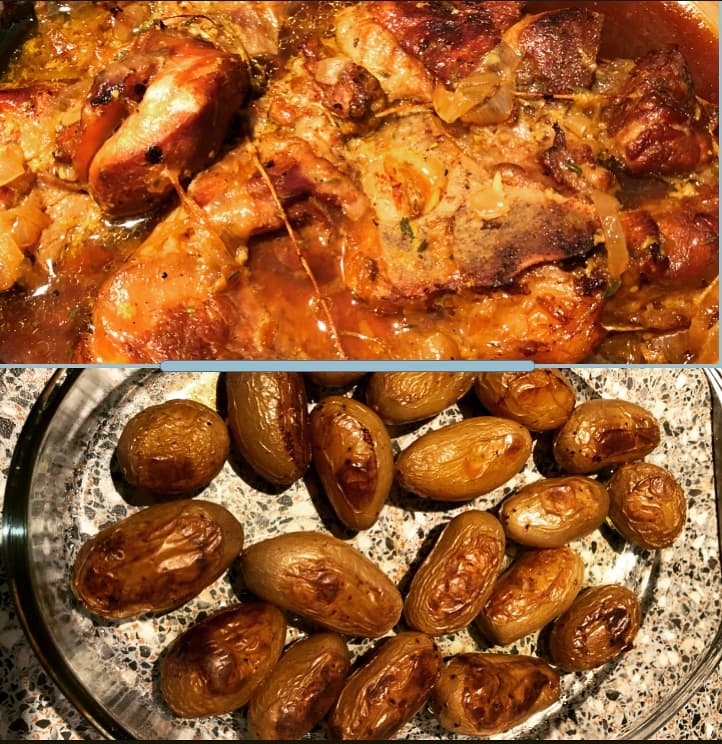 Jarret de veau au&nbsp;four.