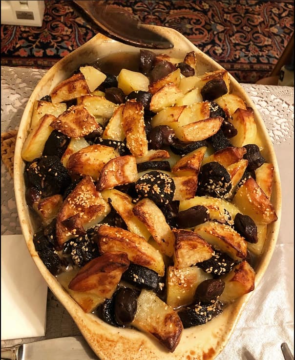 Boudin noir aux pommes et aux pommes de&nbsp;terre