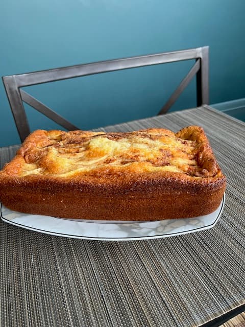 Gâteau moelleux aux&nbsp;pommes